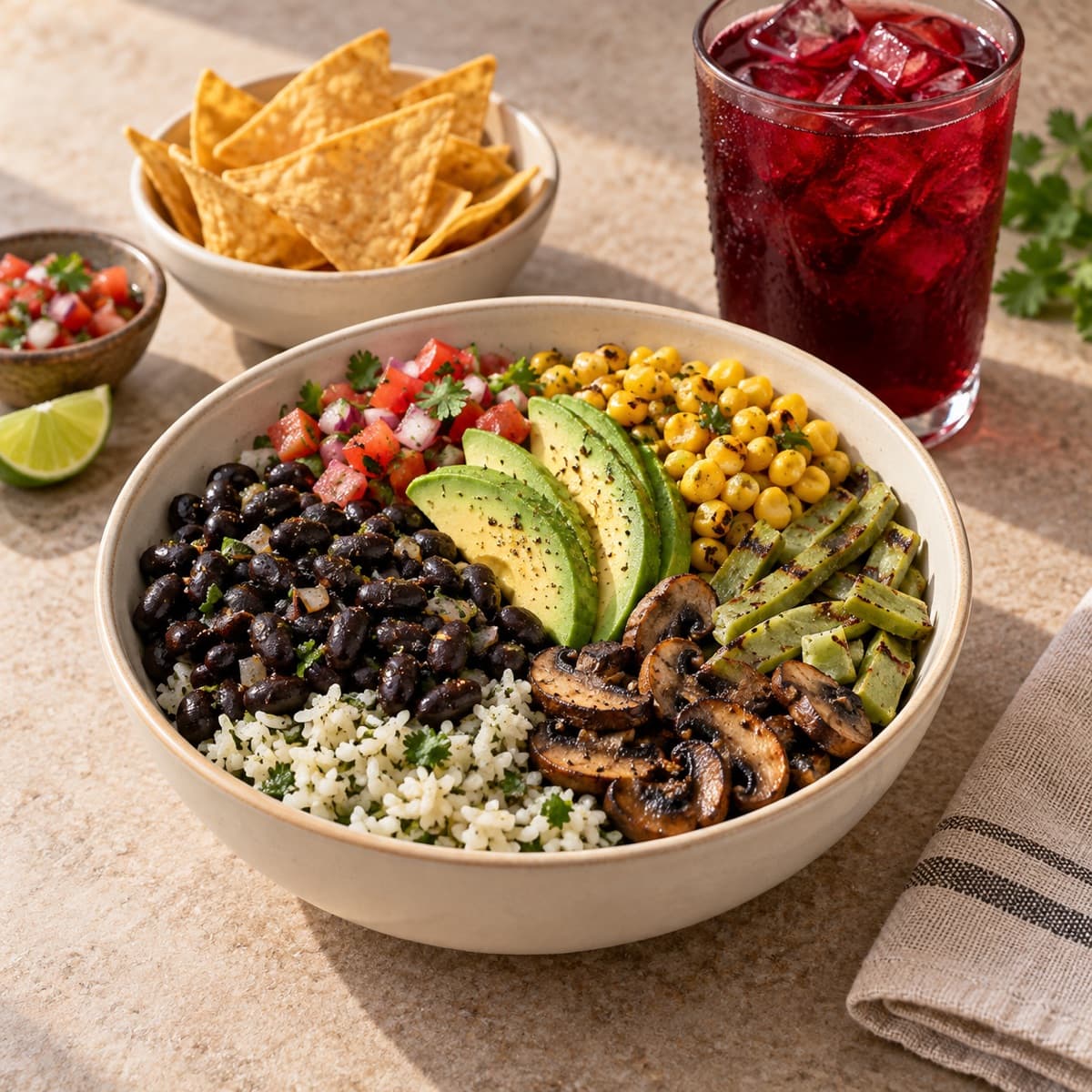 Combo bowl vegetal